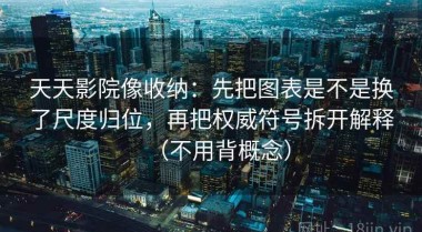 天天影院像收纳：先把图表是不是换了尺度归位，再把权威符号拆开解释（不用背概念）